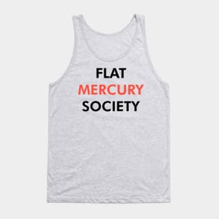 Flat Mercury Society (Dark) Tank Top